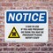 Signmission Radiation & Laser Sign, 7 in H x 10 in W, Plastic, Rectangle OS-2PACK-NS-P-710-L-19077 - alternate 2